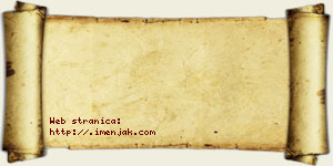 Milena Brzaković vizit kartica